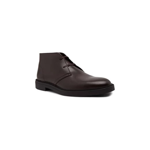 BOSS BLACK Skórzane buty Calev ze sklepu Gomez Fashion Store w kategorii Buty zimowe męskie - zdjęcie 173016157