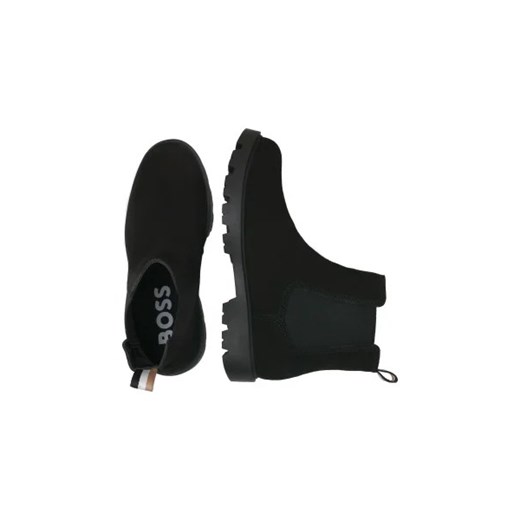 BOSS BLACK Skórzane sztyblety Adley 44 Gomez Fashion Store okazja