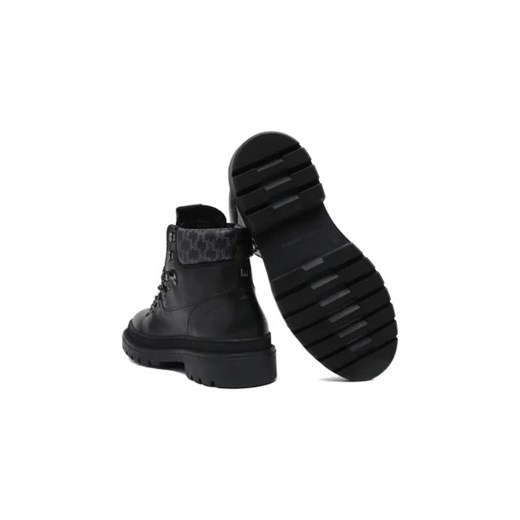 Karl Lagerfeld Skórzane buty trekkingowe OUTLAND Karl Lagerfeld 43 okazja Gomez Fashion Store