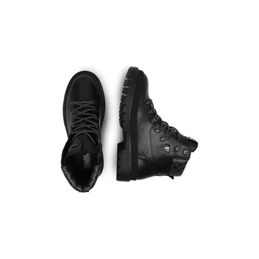 Karl Lagerfeld Skórzane buty trekkingowe OUTLAND Karl Lagerfeld 43 wyprzedaż Gomez Fashion Store
