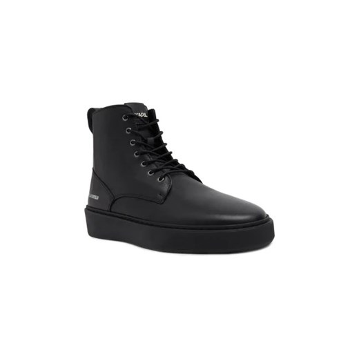 Buty zimowe męskie Karl Lagerfeld z gumy