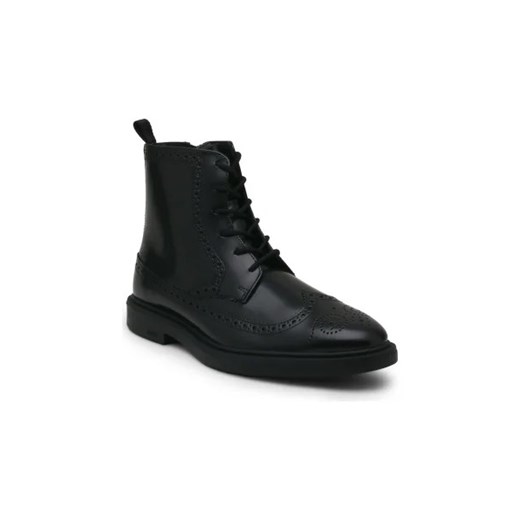 BOSS BLACK Skórzane buty Larry Halb brbu ze sklepu Gomez Fashion Store w kategorii Buty zimowe męskie - zdjęcie 173016518