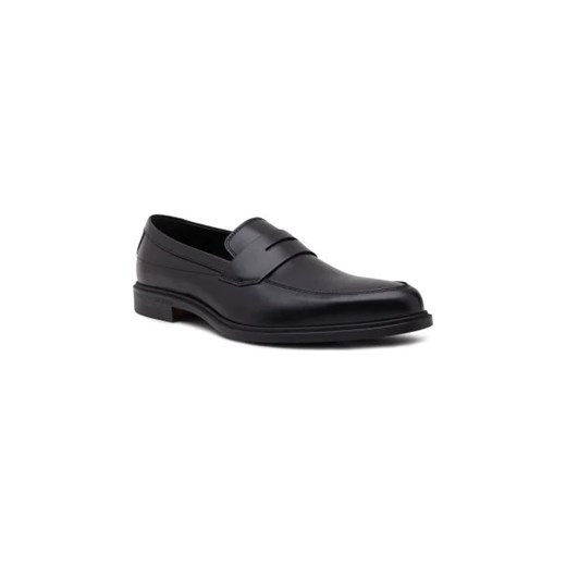 HUGO Skórzane loafersy Kerr_slon_ltap ze sklepu Gomez Fashion Store w kategorii Mokasyny męskie - zdjęcie 173017335