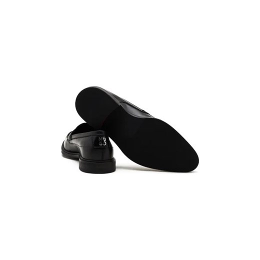HUGO Skórzane loafersy Kerr_Loaf_lt 43 Gomez Fashion Store wyprzedaż