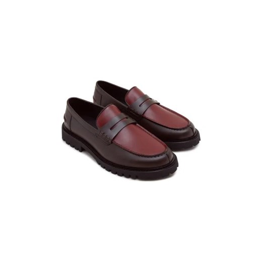 BOSS BLACK Skórzane lordsy Richayl 40 okazyjna cena Gomez Fashion Store