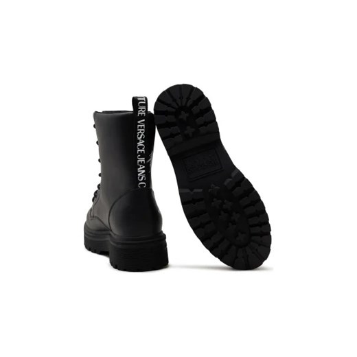 Versace Jeans Couture Skórzane buty wysokie 44 Gomez Fashion Store wyprzedaż