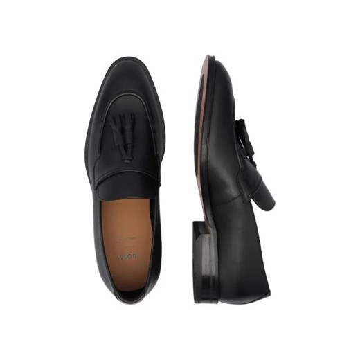 BOSS BLACK Skórzane loafersy Derrek_vptsly 43 promocja Gomez Fashion Store
