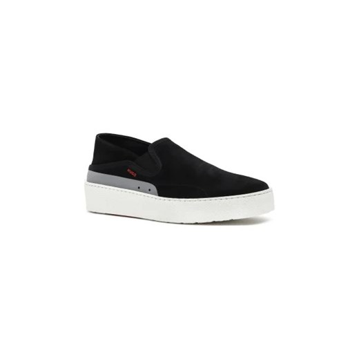 HUGO Skórzane slip on Evan Slon sdhc ze sklepu Gomez Fashion Store w kategorii Trampki męskie - zdjęcie 173017775
