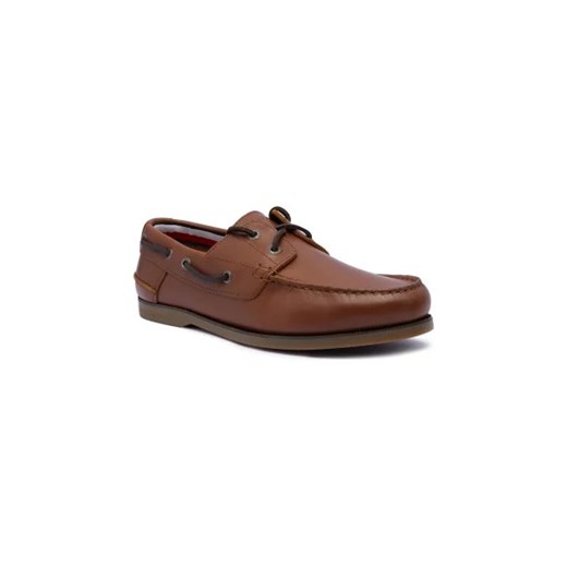 Tommy Hilfiger Skórzane mokasyny Th Boat Shoe Core ze sklepu Gomez Fashion Store w kategorii Mokasyny męskie - zdjęcie 173017946