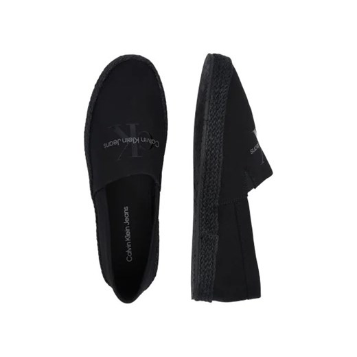 Espadryle męskie Calvin Klein bez zapięcia casual z tkaniny