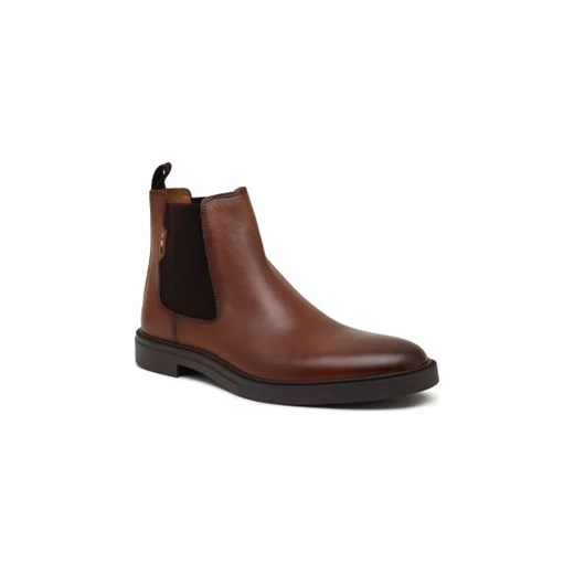 BOSS BLACK Skórzane sztyblety Calev_Cheb 40 okazyjna cena Gomez Fashion Store
