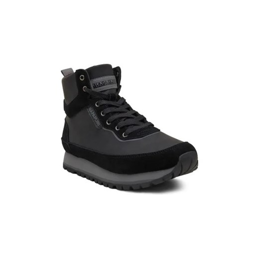 Napapijri Skórzane buty wysokie Snowjog01 ze sklepu Gomez Fashion Store w kategorii Buty zimowe męskie - zdjęcie 173018409