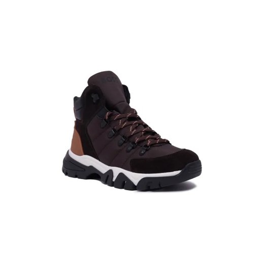 BOSS BLACK Skórzane buty trekkingowe Chester ze sklepu Gomez Fashion Store w kategorii Buty trekkingowe męskie - zdjęcie 173018549
