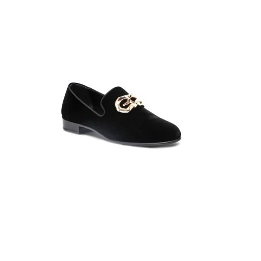 Giuseppe Zanotti Skórzane loafersy LOGOZALI KEVIN Giuseppe Zanotti 41 promocja Gomez Fashion Store