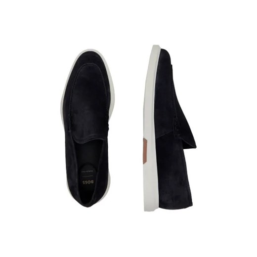 BOSS BLACK Skórzane loafersy Randy_sdvp_N 44 okazja Gomez Fashion Store