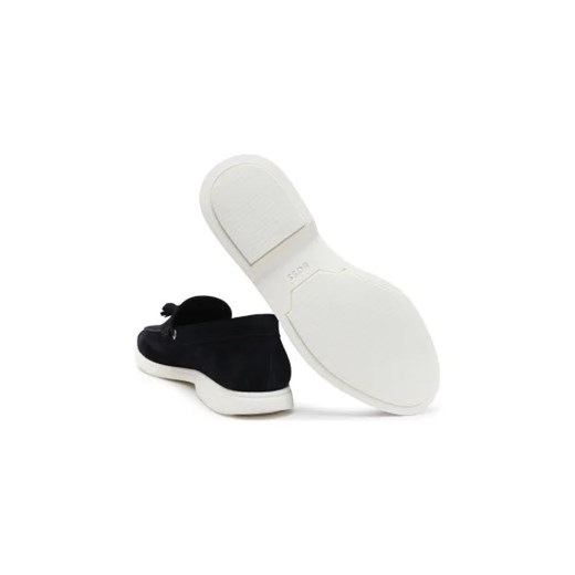 BOSS BLACK Skórzane loafersy Sienne_Mocc_sdnp 45 Gomez Fashion Store