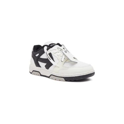 OFF-WHITE Skórzane sneakersy ze sklepu Gomez Fashion Store w kategorii Buty sportowe męskie - zdjęcie 173018916