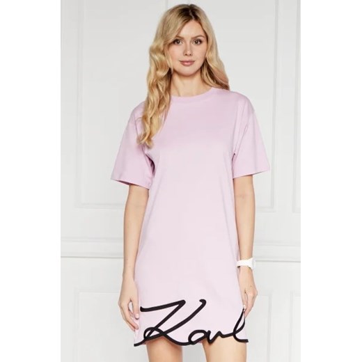 Karl Lagerfeld Sukienka karl signature hem dress Karl Lagerfeld XL Gomez Fashion Store