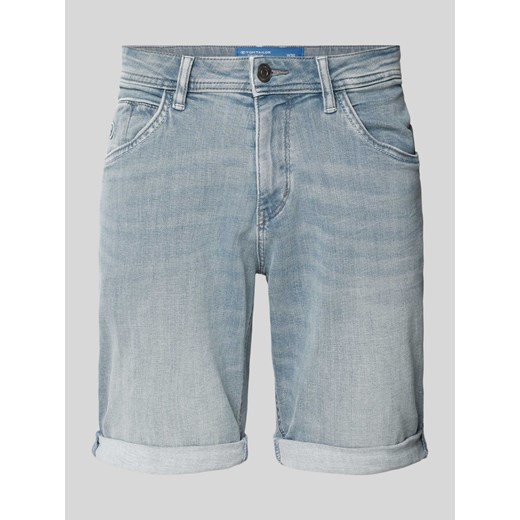 Szorty jeansowe o kroju regular fit z 5 kieszeniami ze sklepu Peek&Cloppenburg  w kategorii Spodenki męskie - zdjęcie 173021478