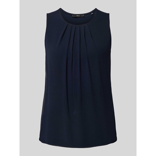 Top bluzkowy w jednolitym kolorze ze sklepu Peek&Cloppenburg  w kategorii Bluzki damskie - zdjęcie 173021668