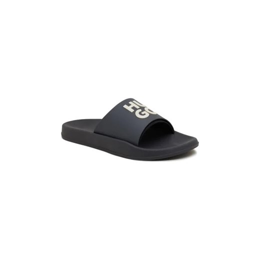 HUGO Klapki Nil_Slid_mdtpu_N 46 promocyjna cena Gomez Fashion Store