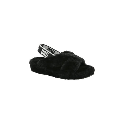UGG Ocieplane obuwie domowe Fab Yeah Slide | z dodatkiem skóry ze sklepu Gomez Fashion Store w kategorii Kapcie damskie - zdjęcie 173024587