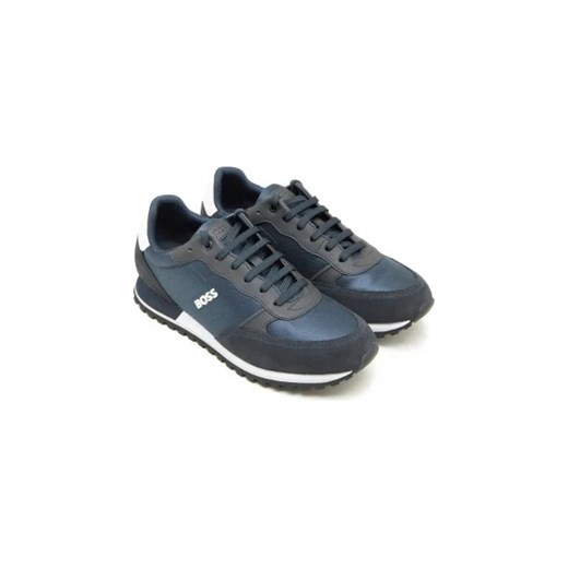 BOSS BLACK Skórzane sneakersy Parkour 46 Gomez Fashion Store