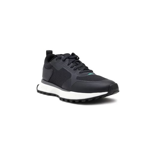 BOSS BLACK Sneakersy Jonah_Runn_meth ze sklepu Gomez Fashion Store w kategorii Buty sportowe męskie - zdjęcie 173025108