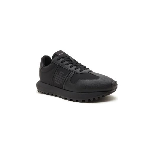Emporio Armani Sneakersy SNK RECY.SAFFIANO PU Emporio Armani 44 okazja Gomez Fashion Store