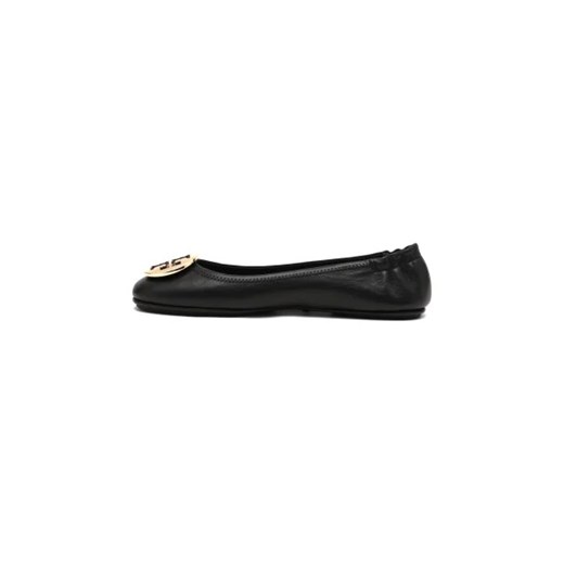 TORY BURCH Skórzane baleriny MINNIE TRAVEL Tory Burch 37 Gomez Fashion Store