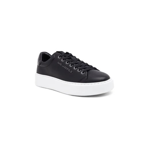 Karl Lagerfeld Skórzane sneakersy MAXI KUP ze sklepu Gomez Fashion Store w kategorii Buty sportowe męskie - zdjęcie 173026067