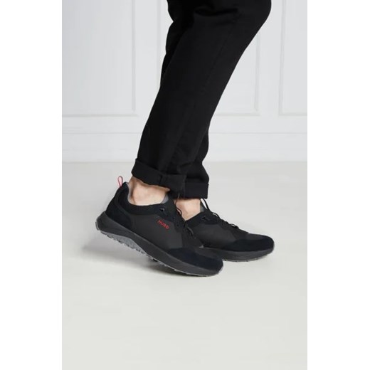 HUGO Skórzane sneakersy Kane 42 okazyjna cena Gomez Fashion Store