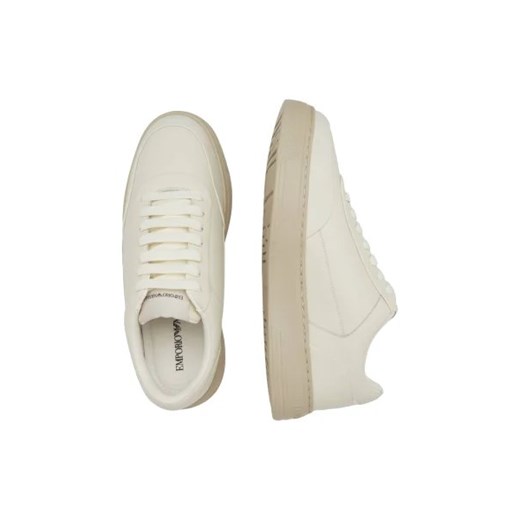 Emporio Armani Skórzane trampki Emporio Armani 41 wyprzedaż Gomez Fashion Store