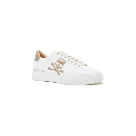 Philipp Plein Skórzane trampki 44 Gomez Fashion Store okazyjna cena