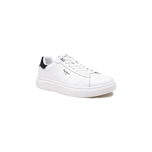 Pepe Jeans London Skórzane trampki EATON BASIC ze sklepu Gomez Fashion Store w kategorii Trampki męskie - zdjęcie 173026939