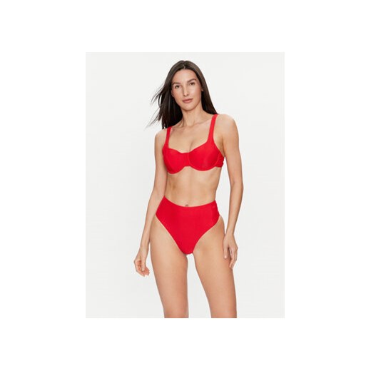 4F Dół od bikini 4FWSS24UBKBF043 Czerwony ze sklepu MODIVO w kategorii Stroje kąpielowe - zdjęcie 173030038