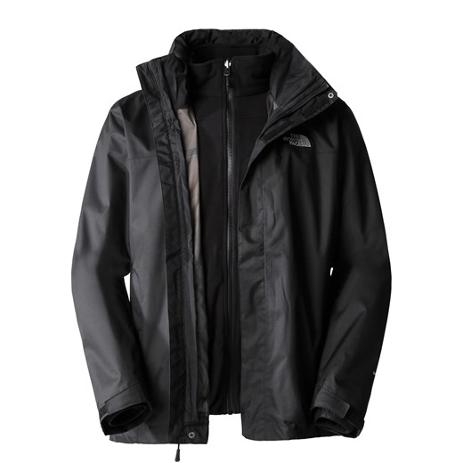 Kurtka z kapturem męska The North Face EVOLVE II TRICLIMATE czarna T0CG55JK3 The North Face S promocja a4a.pl