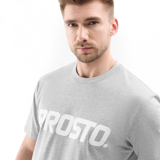 T-shirt męski Prosto. na wiosnę w nadruki 