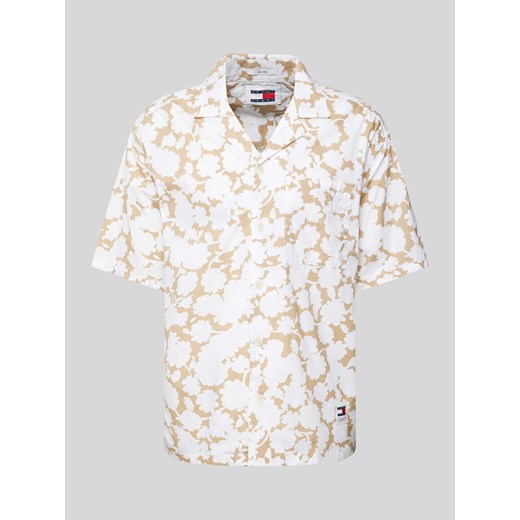 Koszula casualowa o kroju relaxed fit z kwiatowym wzorem ze sklepu Peek&Cloppenburg  w kategorii Koszule męskie - zdjęcie 173032335