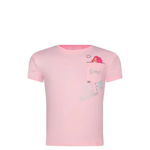 Guess T-shirt | Regular Fit ze sklepu Gomez Fashion Store w kategorii Bluzki dziewczęce - zdjęcie 173033497