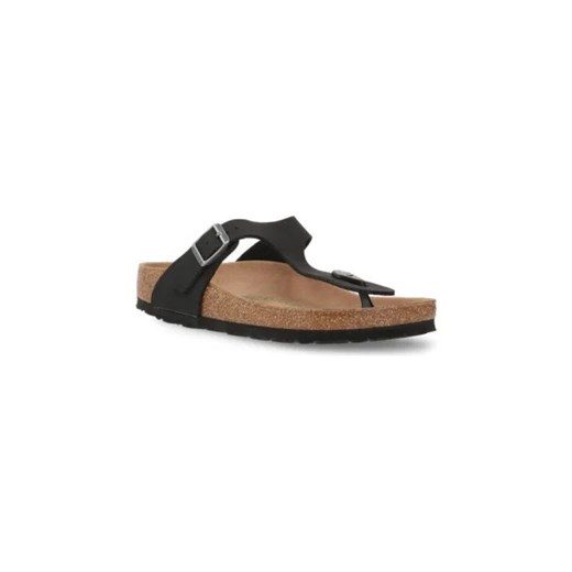 Klapki damskie BIRKENSTOCK bez zapięcia tkaninowe na lato