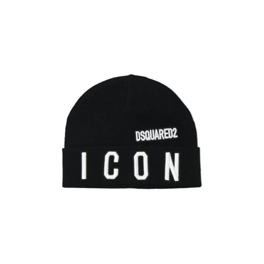 Dsquared2 Czapka | z dodatkiem wełny Dsquared2 52 okazja Gomez Fashion Store