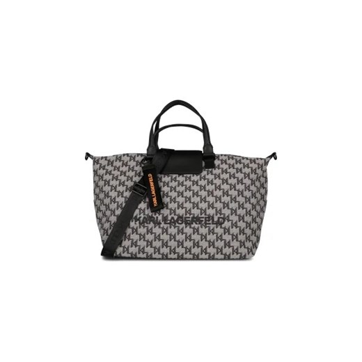Karl Lagerfeld Shopperka K/Monogram | z dodatkiem skóry ze sklepu Gomez Fashion Store w kategorii Torby Shopper bag - zdjęcie 173034938
