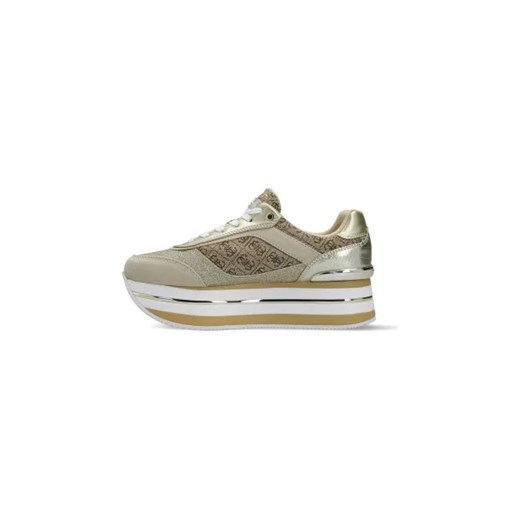 Guess buty sportowe damskie na platformie 