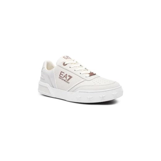 EA7 Skórzane sneakersy 43 Gomez Fashion Store