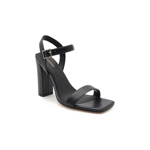 Guess Sandały na słupku ALIBI | z dodatkiem skóry ze sklepu Gomez Fashion Store w kategorii Sandały damskie - zdjęcie 173041587