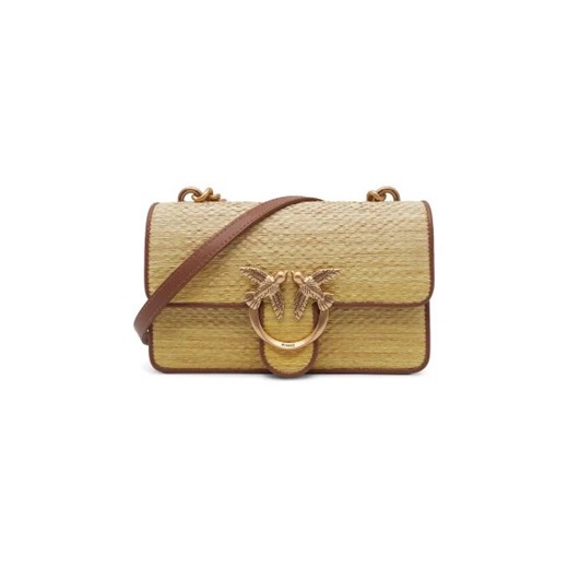 Pinko Listonoszka LOVE ONE MINI LIGHT CL RAFIA Pinko One Size Gomez Fashion Store okazja