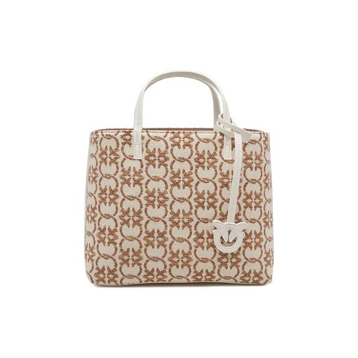 Pinko Shopperka CARRIE | z dodatkiem skóry ze sklepu Gomez Fashion Store w kategorii Torby Shopper bag - zdjęcie 173042756