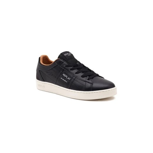 Replay Skórzane sneakersy CUPSOLE Replay 43 Gomez Fashion Store