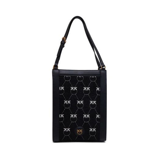 Pinko Skórzana torebka na ramię BOX MINI VERTICAL ze sklepu Gomez Fashion Store w kategorii Torby Shopper bag - zdjęcie 173045279